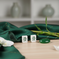 Green Dragon (發) Stud Earrings